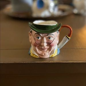 Sylvac Staffordshire Hand Painted “Mr. Pickwick”Mug Made in England 4432